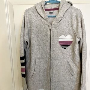 Girls size 8 old navy zip up